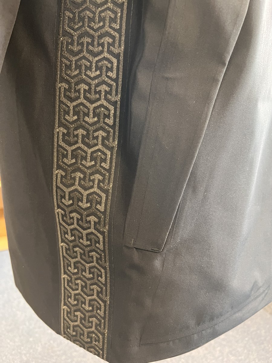 Bonded seam tape with a patterned finish